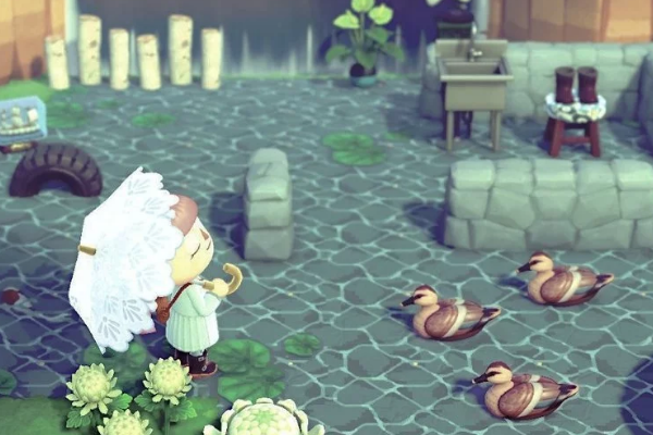 Animal Crossing New Horizons Qr Code 2 Cyberpunk Water Flowers Design Tvsbook