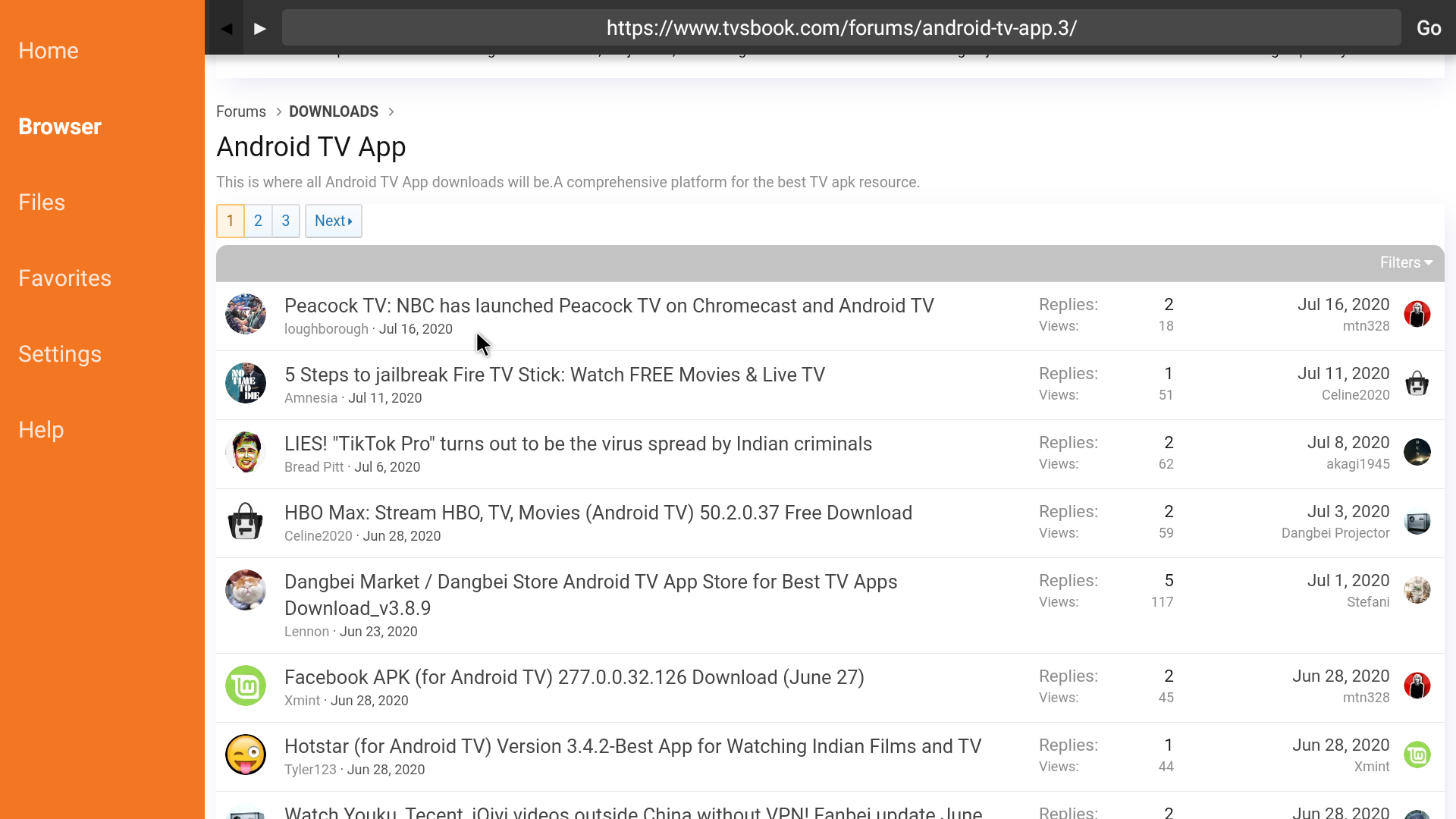 TOP1 Essential Android TV App Downloader Browser with builtin Google