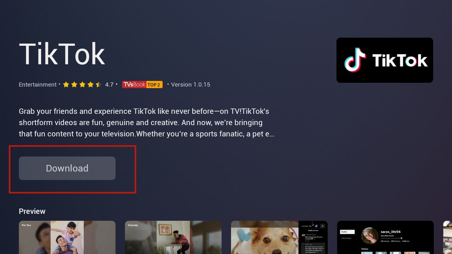 How to watch TikTok on my TV?