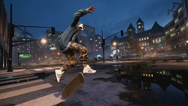 The latest screenshot of Tony Hawk Pro Skater 2