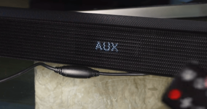 How to connect Vizio Soundbar to TV with AUX