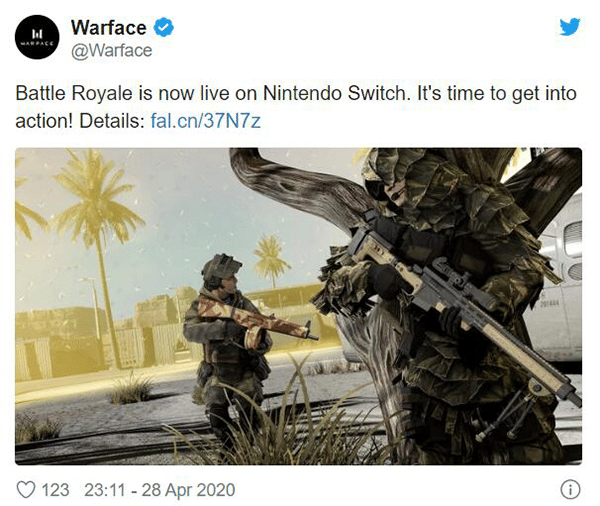 What do you think of the Battle Royale on Nintendo Switch?