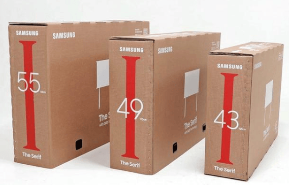 Samsung has designed a sustainable TV box that you can use to make anything