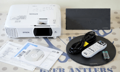 How is Epson Projector 1060  3LCD Home Theater？Sharing a useful unpacking review