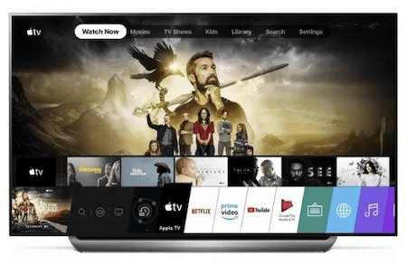LG's 2019 models have been updated to support the Apple TV+ app