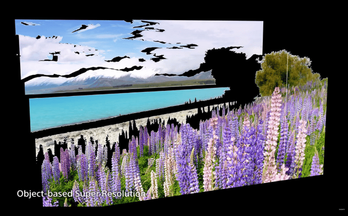 SONY A9G: ultra 4K OLED panel with ultra X1 Ultimate image processing