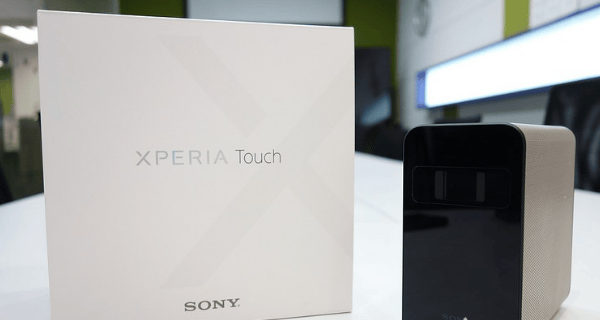Sony Xperia Touch Projector Reiview, take you up close to the future