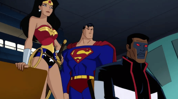 One weird thing about Justice League vs. The Fatal Five 