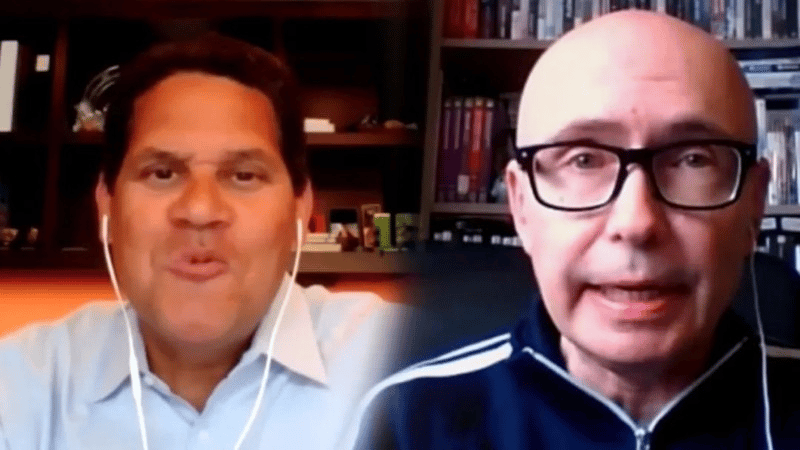 Retired Nintendo President, now doing charity games podcast