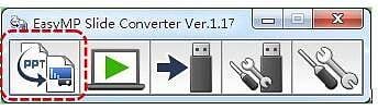  paly files on projector