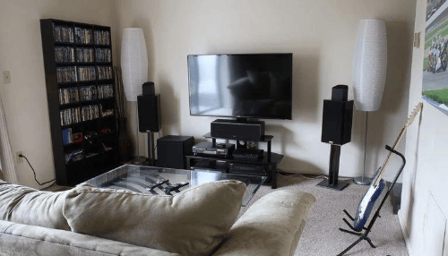 About the placement of Dolby Atmos sky channel speakers