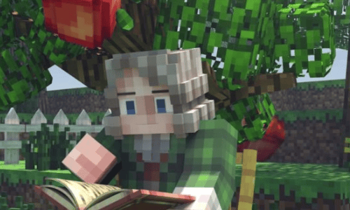 There may not be Newton in Minecraft, but there are apples: Oak apple