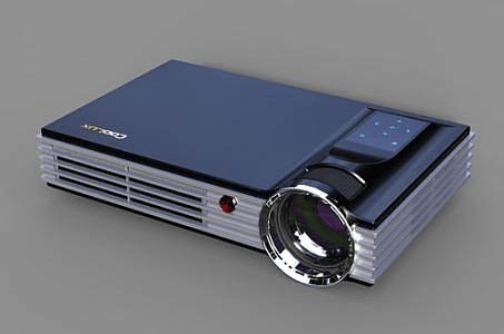 What if the projection screen is too dark? What's the solution?