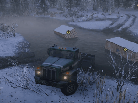 Review Snow Runner: Surreal simulation truck off-road experience