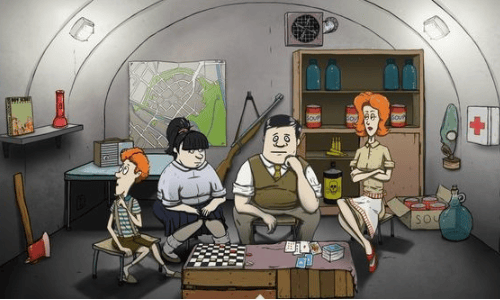third perspective of survival simulation game