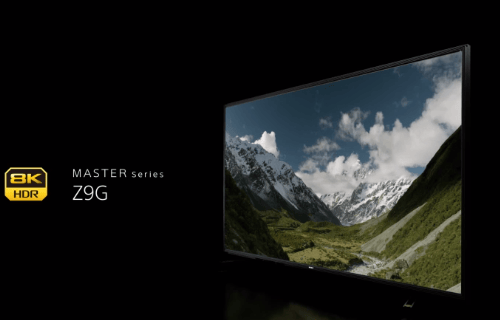 Let's talk about the Sony Z9G 8K smart LCD TV