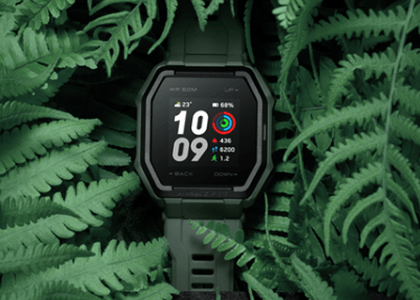Huami smart watch with 70 sports modes + 2-week endurance