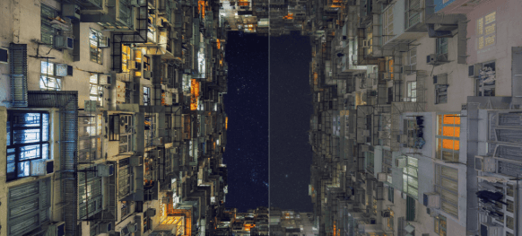 Comparison images between  HDR  and  SDR