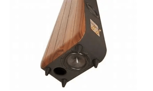 Elegant Chario Aviator Amelia speaker looks like violin case