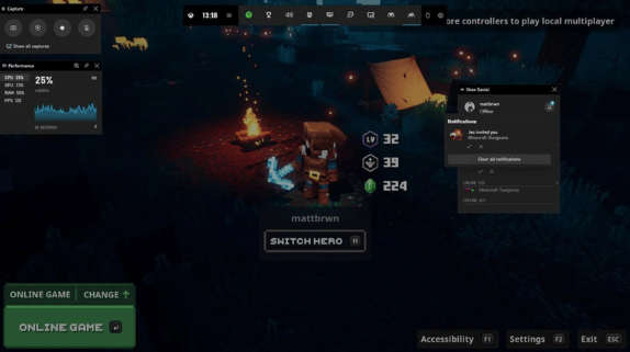 Cross Play Minecraft Dungeons: How To Play Between Xbox One And PC