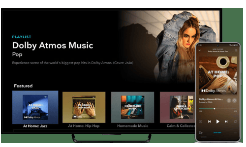 Enjoy Dolby Atmos Music with your Sony and Philips android-based smart TVs