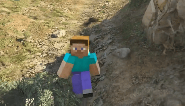  Minecraft GTA combines: a test of minecraft in gta 5 mod