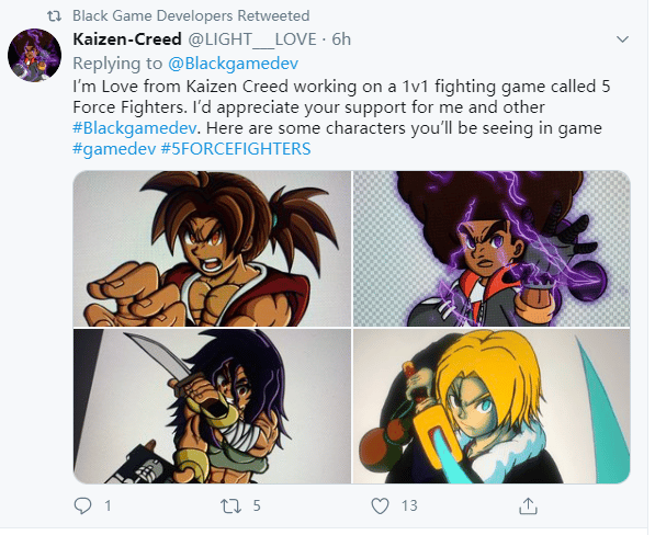 Black Lives Matters: Support The Games Developed By Black Creators!