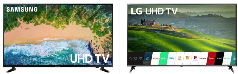 65 inches TV Samsung NU6900 vs LG UM6900PUA