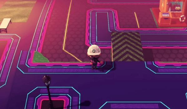 Animal Crossing New Horizons QR Code (2)- Cyberpunk, Water, Flowers design