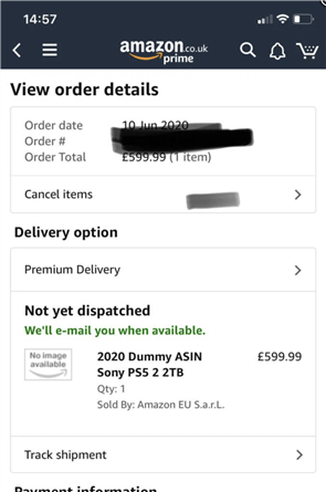 PS5 price