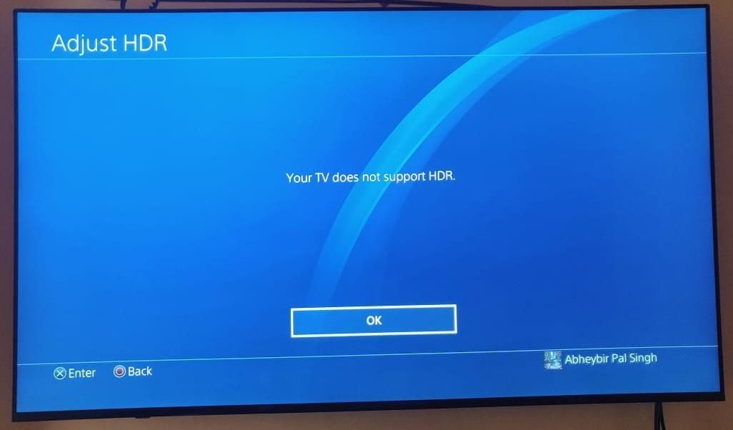 How to-OnePlus TV connect PS4 Pro on HDR mode 