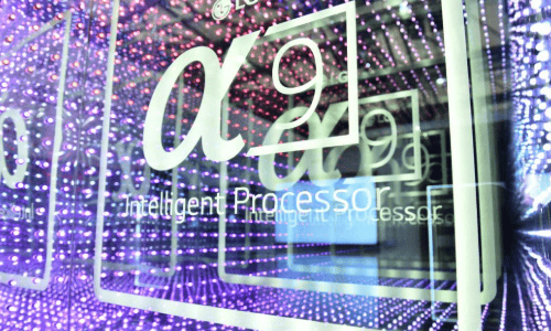 Why picture processing chip is significant for large screen TVs?