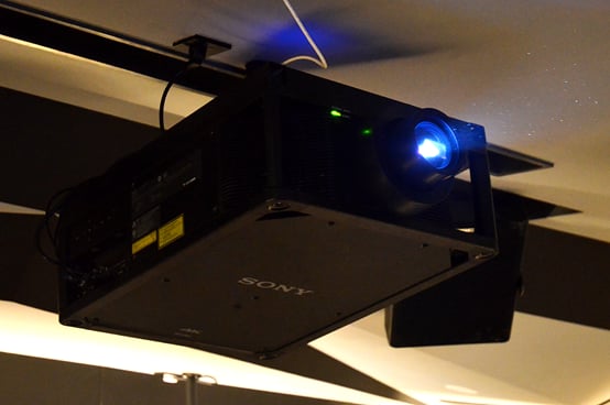 Sony VPL-GTZ270 4K laser SXRD projector in Asia's largest single office building