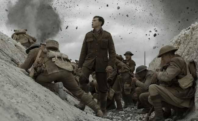 1917 movie short review: realistic story in a poetic way