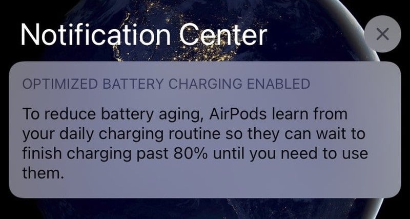 Apple iOS 14 adds AirPods healthy charging mode: slow down battery aging