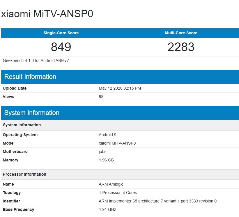 Mi TV Stick aquaman benchmark exposure: 1080P/4K with Google certification