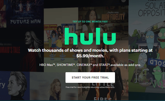 What are the differences between streaming services like Hulu, YouTube TV and SlingTV?