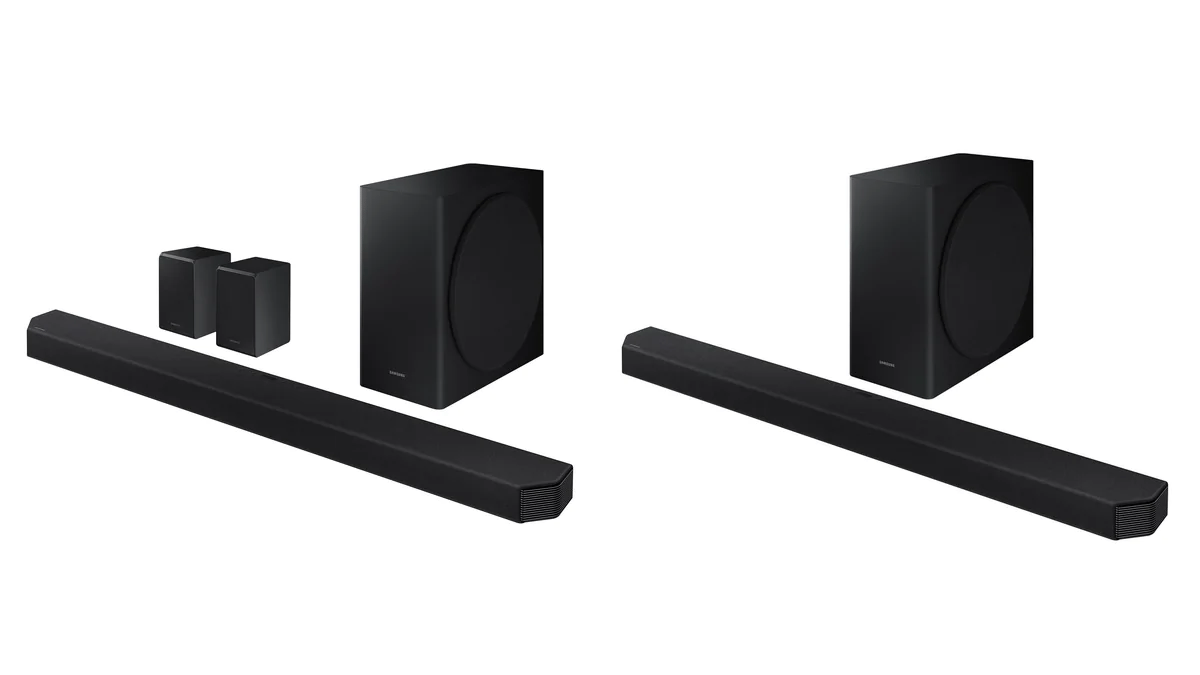 Samsung HW-Q950T and HW-Q900T: up to 9.1.4 channel surround sound