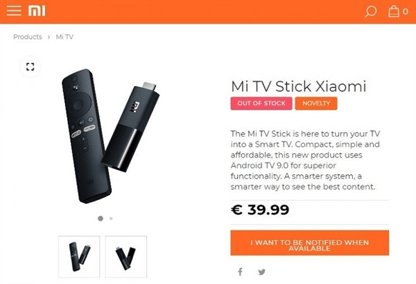 Xiaomi Mi TV Stick lanuched: price, configuration and performance of 1080p/4K version