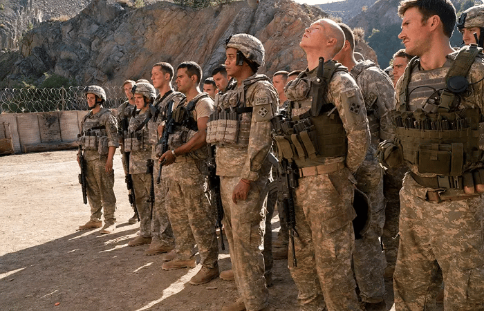 The Outpost movie short review: heavy narrative, scene, plot imbalance slightly