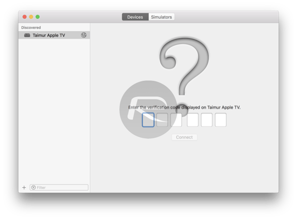 Apple TV 4K Connect To Xcode On Mac by Wi-Fi Tutorial in Detail