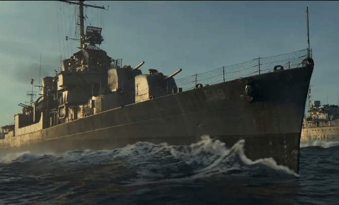 Grayhound movie short review: not as good as that of Saving Private Ryan 