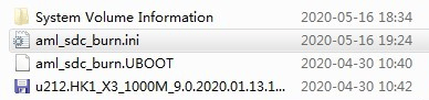 Amlogic sdcard burning file sharing-available on X3