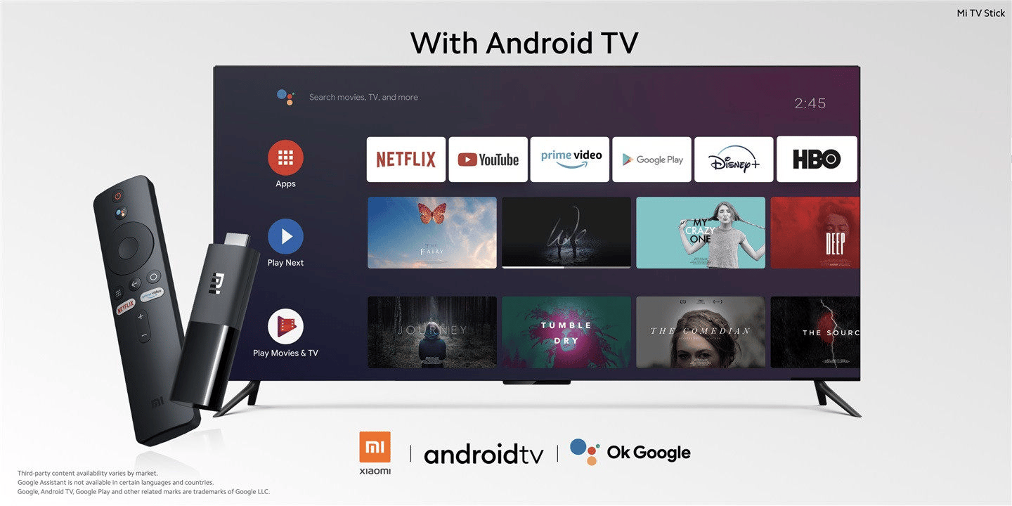 How good is Mi TV Stick: built-in Android TV system 1+8GB storage