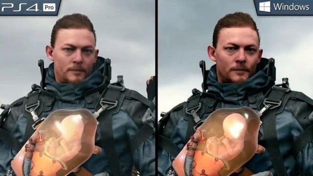 PC/PS4 image comparison: PC has a great advantage in the number of frames