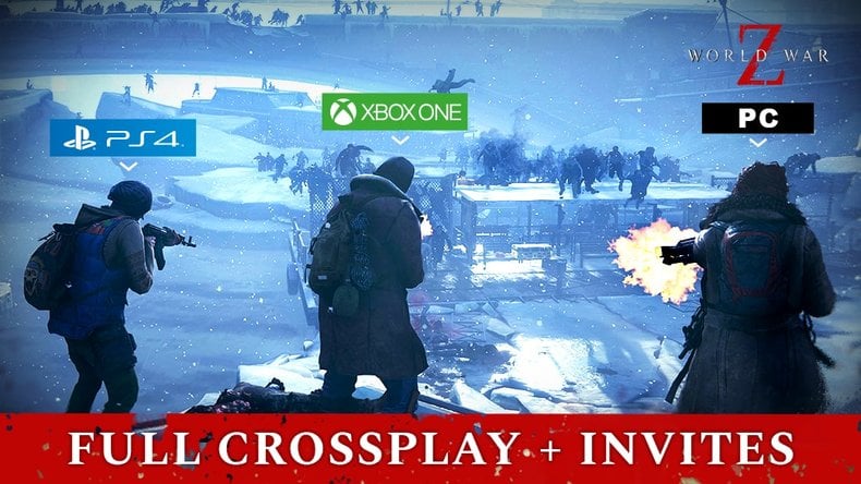 Cross play World War Z with the Dronemaster update on PS4 Xbox and PC