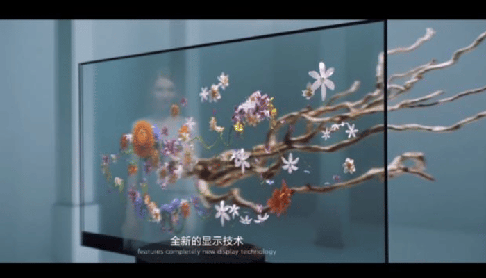 Xiaomi transparent TV