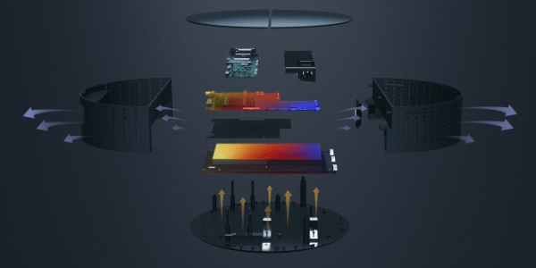 What is the principle of Xiaomi Transparent TV? 