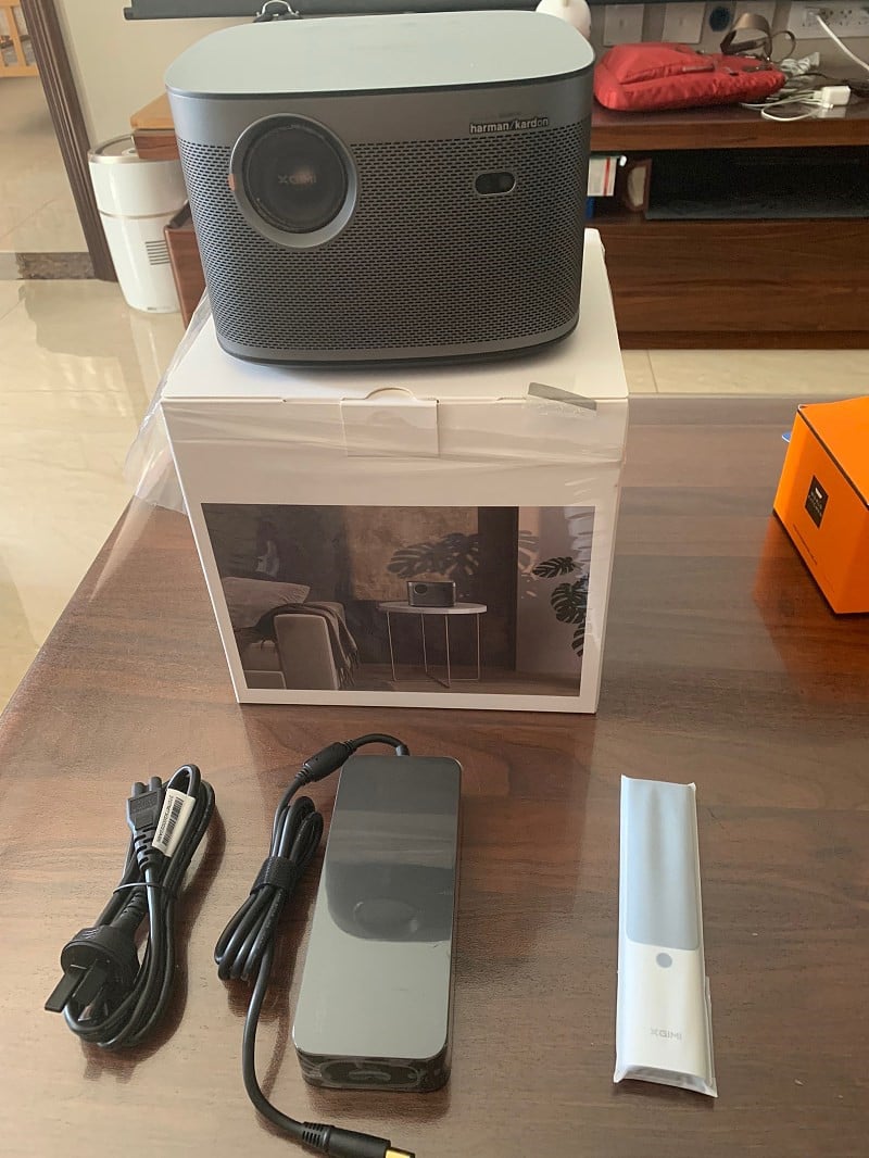 XGIMI H3s projector unboxing review TVsBook