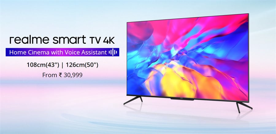 Xiaomi Realme released smart 50 TV 4k